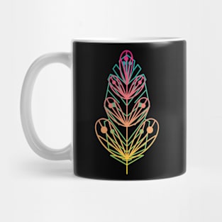 Simple leaf draw Mug